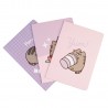 Pack de 3 Cadernos A5 Pusheen Moments