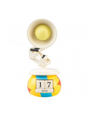 Calendário perpétuo 3D Disney Pixar com lâmpada e bola