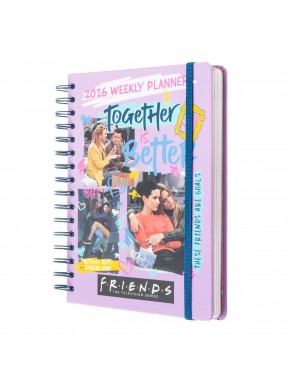 Agenda Friends 2026 año completo formato A5