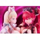 Estatuas PVC Stella & Sadie ilustradas por Mendokusai