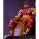 Estatua de PVC de Cody y Guy de Street Fighter en base.