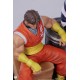 Estatua de PVC de Cody y Guy de Street Fighter en base.
