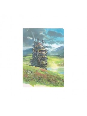 Cuaderno de bocetos El castillo caminante de Howl