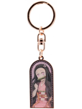 Llavero lenticular de Nezuko de Demon Slayer