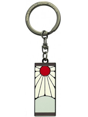 Llavero Demon Slayer con pendiente Hanafuda de Tanjiro