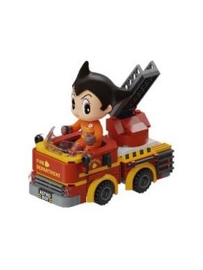 Kit de construcción Astro Boy camión de bomberos