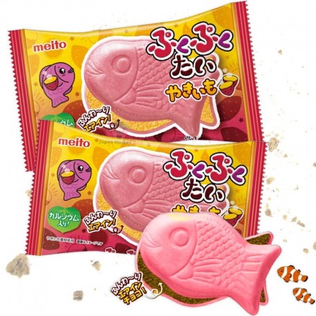 Taiyaki japonés sabor patata dulce