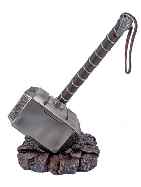 Réplique en acier du Marteau de Thor Mjolnir, 49 cm