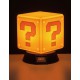 Lámpara Super Mario Bloque Interrogante 10 cm