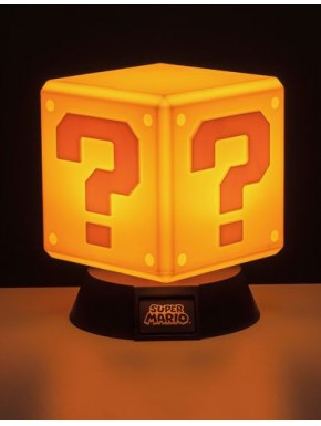 Lamp Super Mario Block Question 10 cm