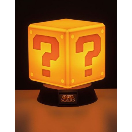 Lamp Super Mario Block Question 10 cm