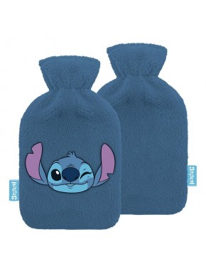 Bolsa de agua caliente azul Stitch 2000 ml