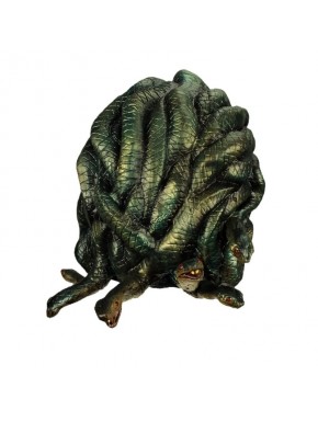 Máscara de látex Medusa con serpientes GHOULISH