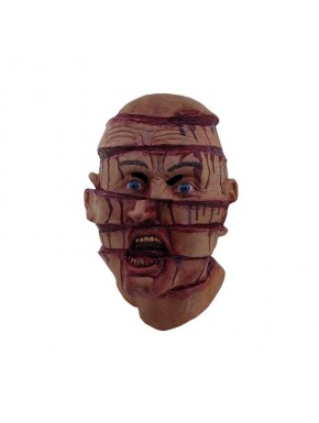 Máscara de látex Sliced por GHOULISH con diseño terrorífico
