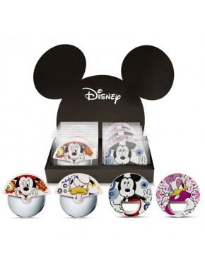Set de abridor de botellas y cortapizzas de Mickey y Minnie