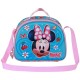 Sac à déjeuner bleu avec design Minnie Mouse
