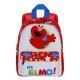 Sac à dos maternelle blanc et rouge avec Elmo de 1 Rue Sésame
