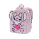 Mochila rosa de peluche Disney Lilo y Stitch Angel
