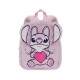 Mochila rosa de peluche Disney Lilo y Stitch Angel