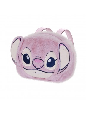 Mochila plush Angel Lilo y Stitch Disney rosa