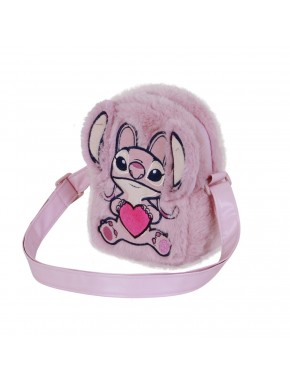 Bolso bandolera peluche rosa Lilo y Stitch Angel