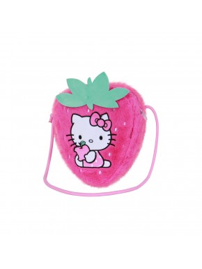 Bolso bandolera Hello Kitty fresa rosa