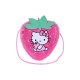Bolso bandolera Hello Kitty fresa rosa