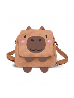 Bolso-mochila kawaii Capybara Oh My Pop multicolor