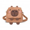 Sac à dos-Sac Kawaii Capybara Oh My Pop, Multicolore