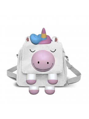 Bolso-mochila kawaii de unicornio multicolor Oh My Pop