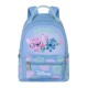 Sac à dos bleu de Lilo et Stitch avec compartiment principal