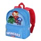Mochila azul Marvel Vingadores para pré-escolar