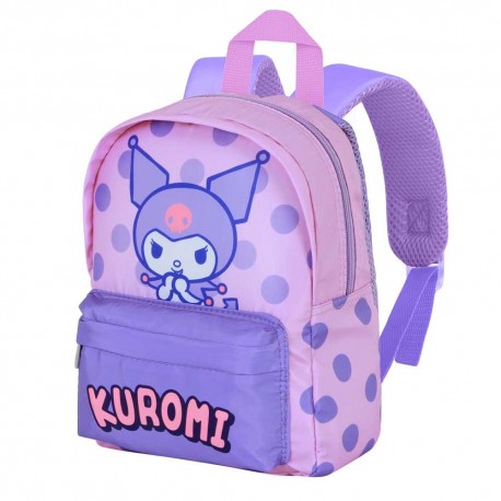 Sac à dos maternelle lilas avec design Hello Kitty Kuromi