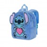 Sac à dos peluche Disney Lilo et Stitch Heart Bleu