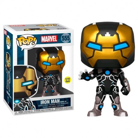Funko Pop Iron Man Modèle 39 Marvel 80th Brille