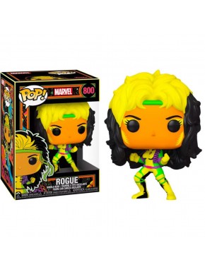 Funko Pop Marvel Black Light Rogue avec éclat spécial