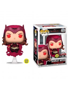 Funko Pop Sorcière Rouge Marvel lumineux