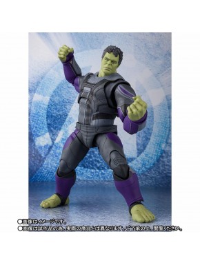 Figura articulada de Hulk de 19 cm en traje gris y morado de Avengers