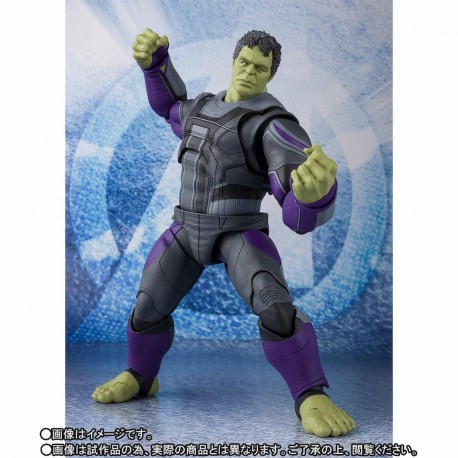 Figura articulada de Hulk de 19 cm en traje gris y morado de Avengers