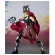 Figura de Jane Foster Mighty Thor de 14,5 cm con Mjolnir y capa