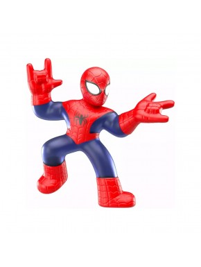 Figura do Spiderman Goo Jit Zu de 20 cm em vermelho e azul