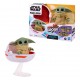 Figura interactiva Grogu con coche flotante de Star Wars