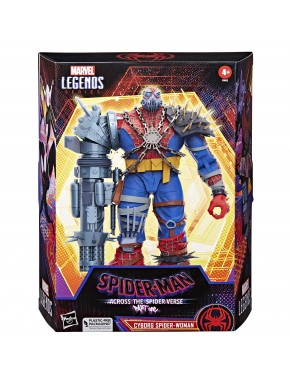 Figura de Cyborg Spider-Woman de Marvel Legends 20 cm