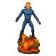 Figurine de Ghost Rider 18 cm avec base de flammes