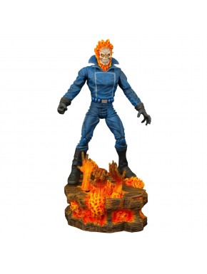 Figura Ghost Rider de 18 cm con base de llamas