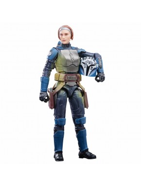 Figura articulada de Bo-Katan Kryze con casco y blásters