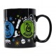 Tasse noire de maisons de Poudlard Harry Potter