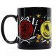 Tasse noire de maisons de Poudlard Harry Potter