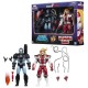 Figuras War Machine y Omega Red con accesorios intercambiables