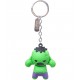 Key chain rubber 3D Hulk Marvel